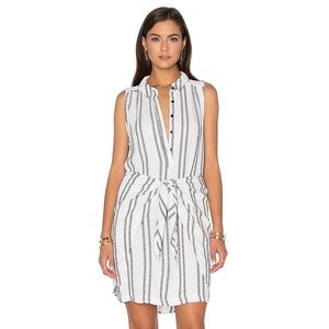 Maven West Striped Tie Front Dress